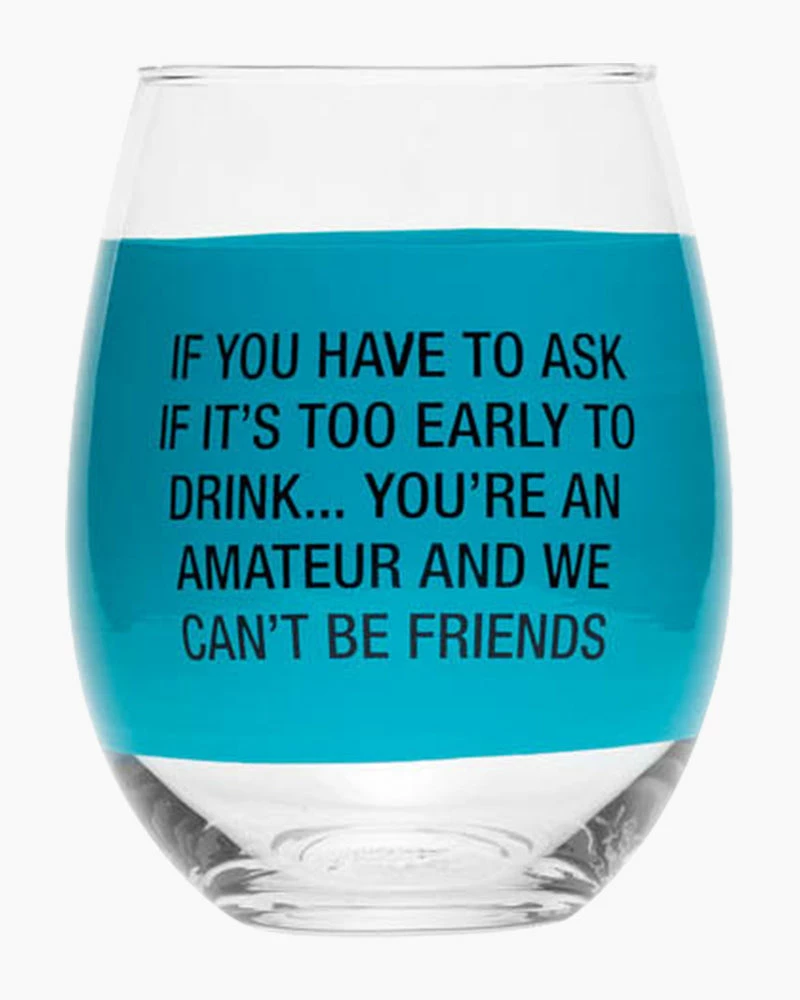 AMATEUR WINE GLASS 1 AMATEUR WINE GLASS