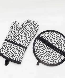 DALMATIAN PRINT POTHOLDER SET