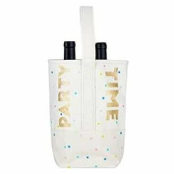 PARTY TIME DOUBLE WINE TOTE