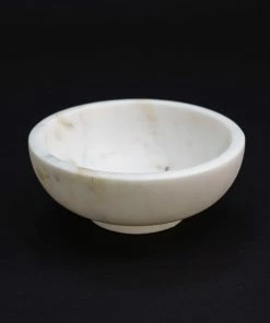 WHITE MARBLE BOWL