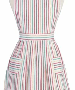 STRIPED APRON - ADULT