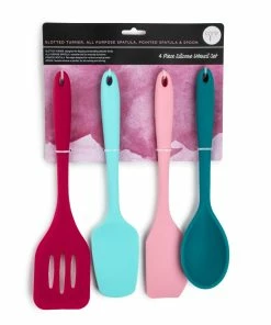 SILICONE BAKING UTENSILS, SET OF 4
