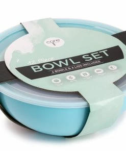 MIXING BOWL SET With LIDS, SET OF 12