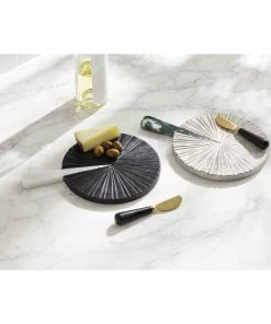 ROUND MARBLE BOARD SET, ASSORTED Disc -kitchen supplies Sales Store 3b326f36 4a8b 4190 851c 3eecf295bcd6