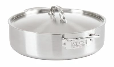 VIKING 6.4 QT CASSEROLE PAN, 5 PLY 1 VIKING 6.4 QT CASSEROLE PAN, 5 PLY
