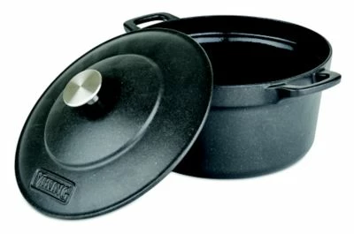 VIKING 5 QT DUTCH OVEN, CAST IRON 1 VIKING 5 QT DUTCH OVEN, CAST IRON