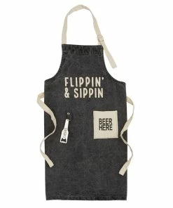 FLIPPIN AND SIPPIN APRON