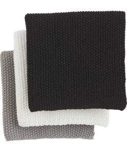 COTTON KNIT DISH CLOTH SET