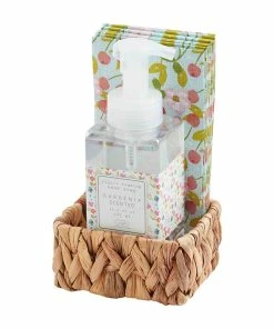 BLUE FLORAL GUEST NAPKIN & SOAP SET Disc