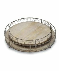 LG WOOD WIRE TRAY Disc