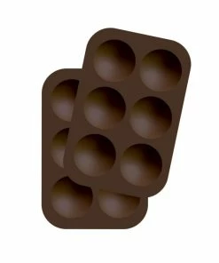 HOT COCOA BOMB MOLDS, SET OF 2