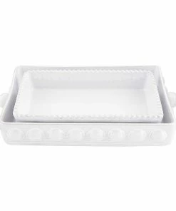 BEADED BAKER SET, SET OF 2