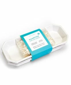 HAMPTON FAUX BAMBOO CORN DISHES W/ CORN HOLDERS Disc