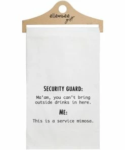 SERVICE MIMOSA TEA TOWEL