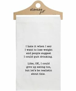 LOSE WEIGHT TEA TOWEL
