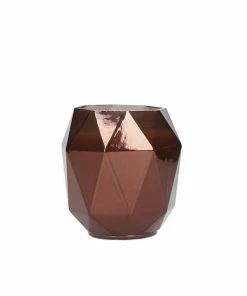 AFTERNOON RETREAT FACETED GLASS CANDLE