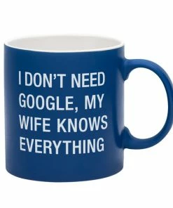 WIFE KNOWS EVERYTHING MUG