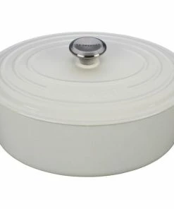 6.75 QT OVAL DUTCH OVEN WHITE