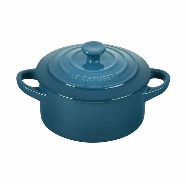 MINI DEEP TEAL COCOTTE 1 MINI DEEP TEAL COCOTTE