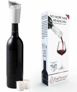 WHITE PHOENIX WINE PURIFIER & AERATOR, STARTER KIT