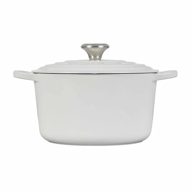 5.25 QT DEEP ROUND DUTCH OVEN WHITE 2 5.25 QT DEEP ROUND DUTCH OVEN WHITE - Image 2