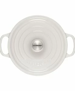 5.25 QT DEEP ROUND DUTCH OVEN WHITE 5 5.25 QT DEEP ROUND DUTCH OVEN WHITE -kitchen supplies Sales Store RS16104 LS2595E 2416SS 3 LPR