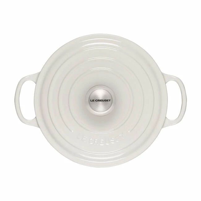 5.25 QT DEEP ROUND DUTCH OVEN WHITE 3 5.25 QT DEEP ROUND DUTCH OVEN WHITE - Image 3