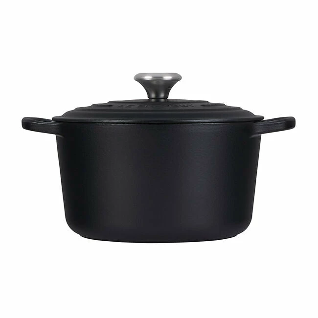 5.25 QT DEEP ROUND DUTCH OVEN MATTE BLACK 2 5.25 QT DEEP ROUND DUTCH OVEN MATTE BLACK - Image 2