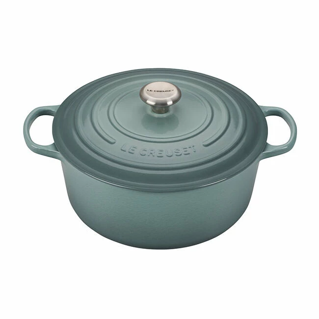 7.25 QT ROUND DUTCH OVEN, SEA SALT 1 7.25 QT ROUND DUTCH OVEN, SEA SALT