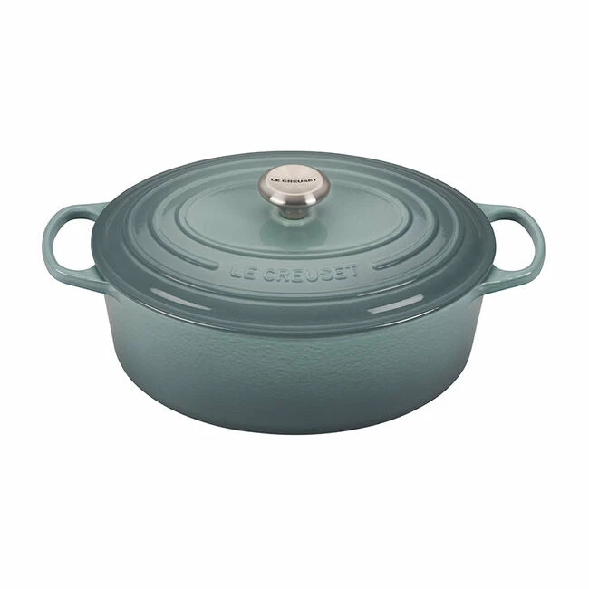 6.75 QT OVAL DUTCH OVEN SEA SALT 1 6.75 QT OVAL DUTCH OVEN SEA SALT