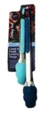 2pc SILICONE TONGS SET, WARM