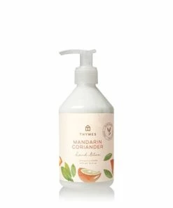 THYMES MANDARIN CORIANDER HAND LOTION, SMALL