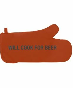 WILL COOK FOR BEER GRILL MITT