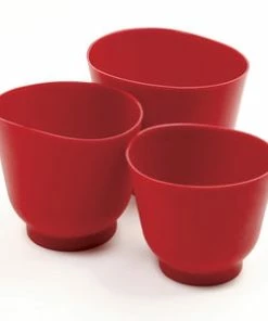 SILICONE BOWL SET, 3 PC