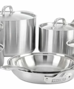 VIKING 10pc COOKWARE SET, 5 PLY