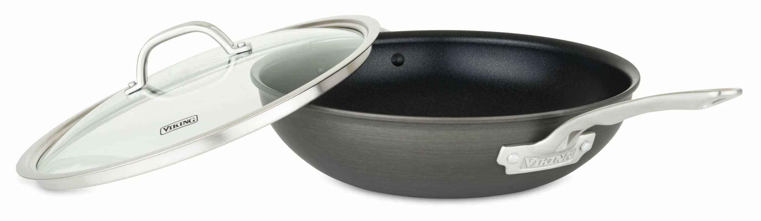 VIKING 12" COVERED CHEF’S PAN, HARD ANODIZED 1 VIKING 12" COVERED CHEF’S PAN, HARD ANODIZED