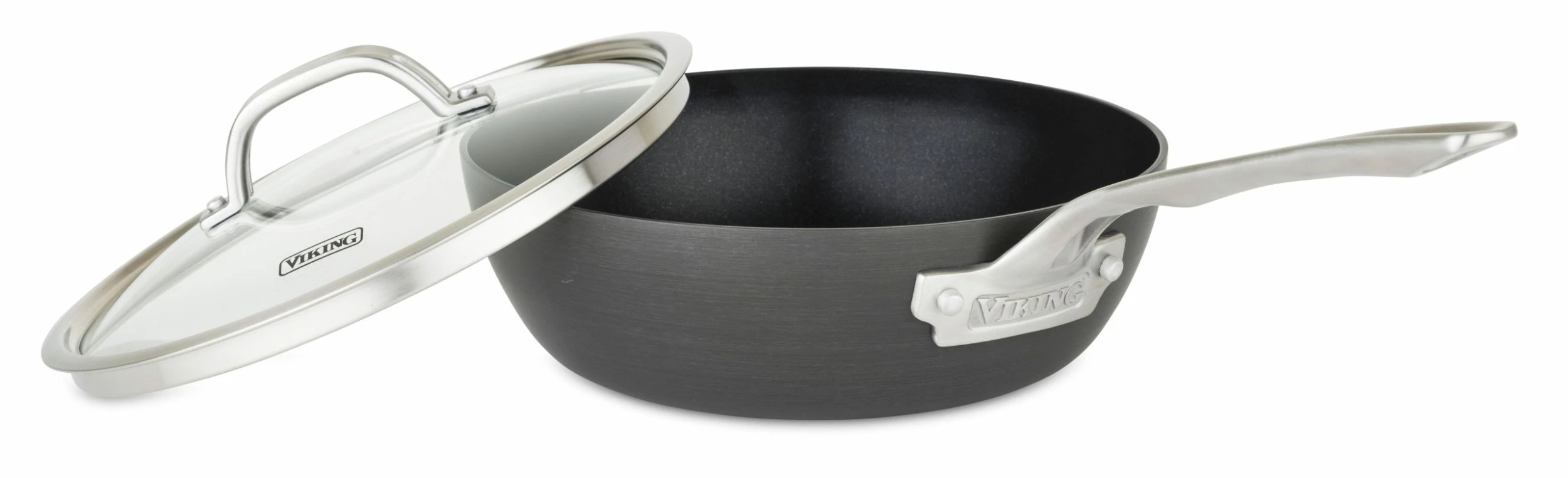 VIKING 3 QT SAUCIER PAN, HARD ANODIZED 1 VIKING 3 QT SAUCIER PAN, HARD ANODIZED