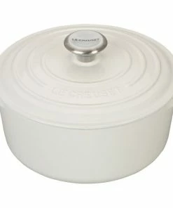4.5 QT ROUND DUTCH OVEN WHITE