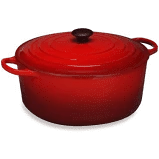 13.25 QT ROUND DUTCH OVEN CERISE