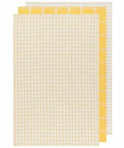 TIC TAC TOE TOWEL SET, LEMON
