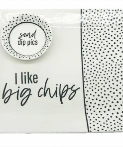 PICS/CHIPS CERAMIC PLATTER & DIP BOWL SET