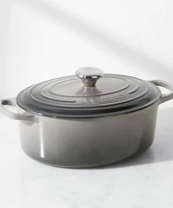 5 QT OVAL DUTCH OVEN OYSTER GREY